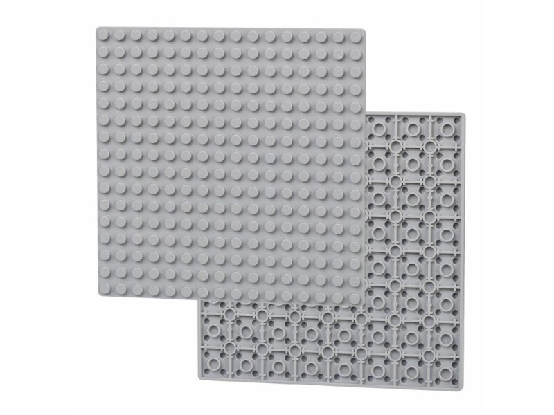 L-W Toys Oboustranná deska 16x16 světle šedá